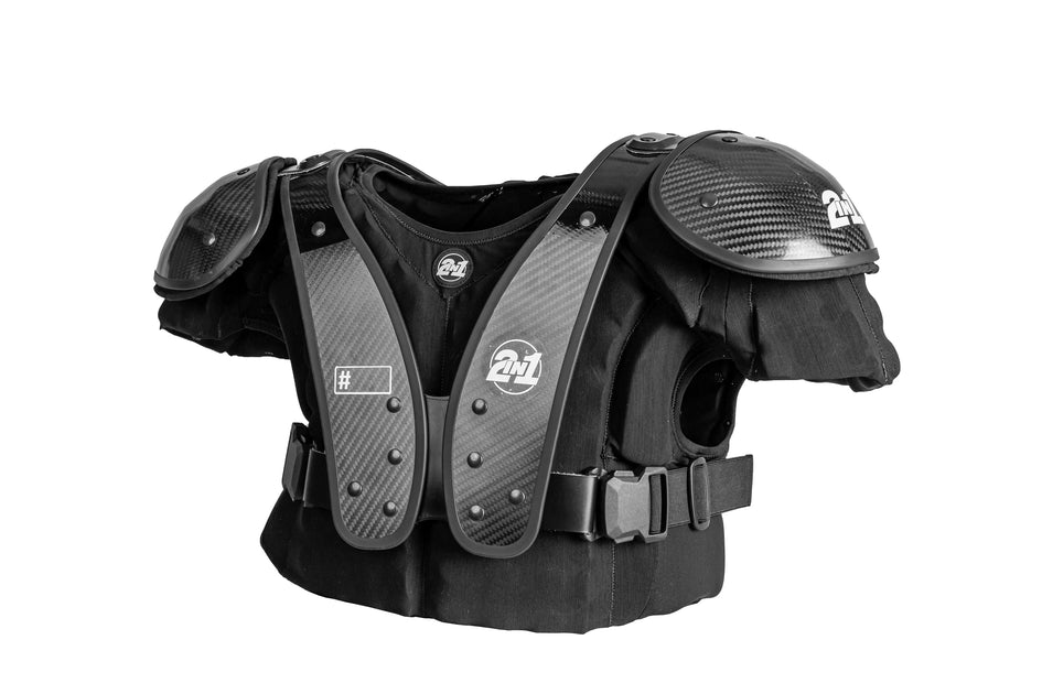 Carbon Shoulder Pads + Back Plate | 2in1 USA – 2in1 Shoulder Pads