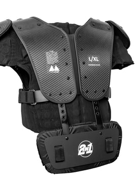 2in1 Carbon Shoulder Pads + Back Plate
