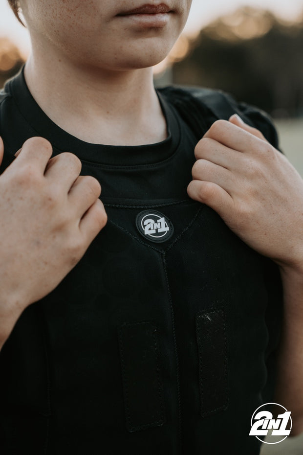 2InOne Compression Vest (Youth) - 2in1 Shoulder Pads