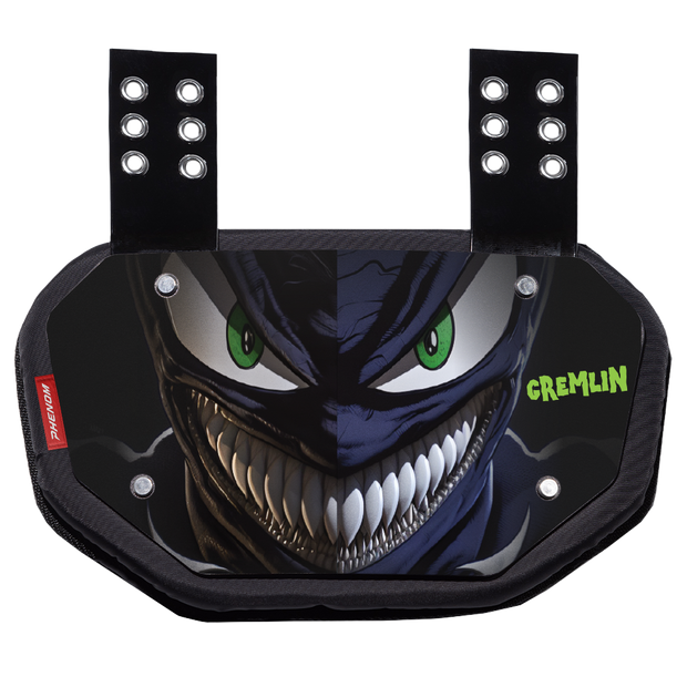 Phenom Elite Football Back Plate - Gremlin - 2in1 Shoulder Pads