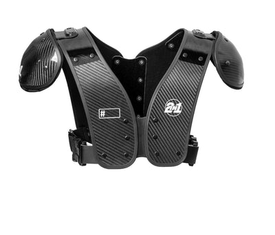 2InOne Carbon Fiber Shell - 2in1 Shoulder Pads
