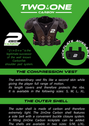 2InOne Carbon Shoulder Pads - TheBattleBands